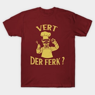 YELLOW VERT DER FERK T-Shirt